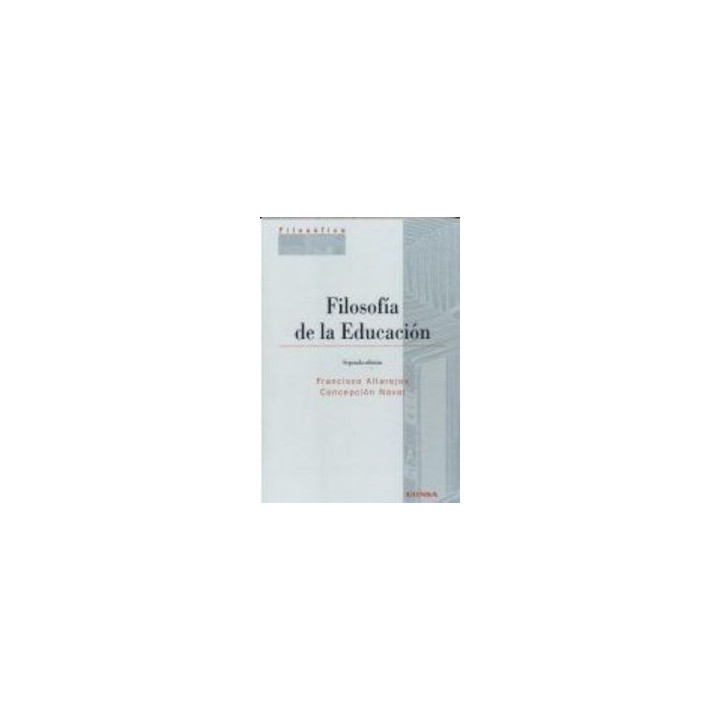 FILOSOFIA DE LA EDUCACION