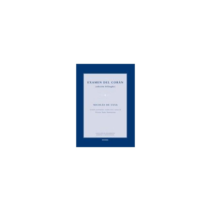 EXAMEN DEL CORAN (EDICION BILIGÜE)