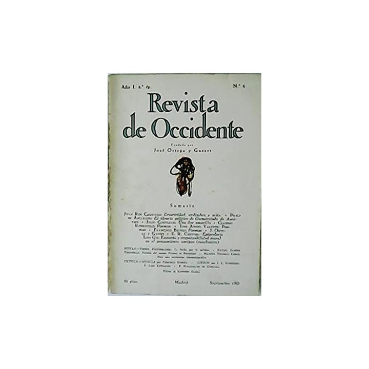 REVISTA DE OCCIDENTE Nº6 1963