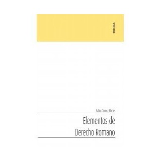 ELEMENTOS DE DERECHO ROMANO