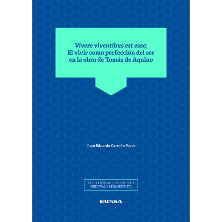 VIVERE VIVENTIBUS EST ESSE