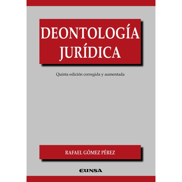 DEONTOLOGIA JURIDICA