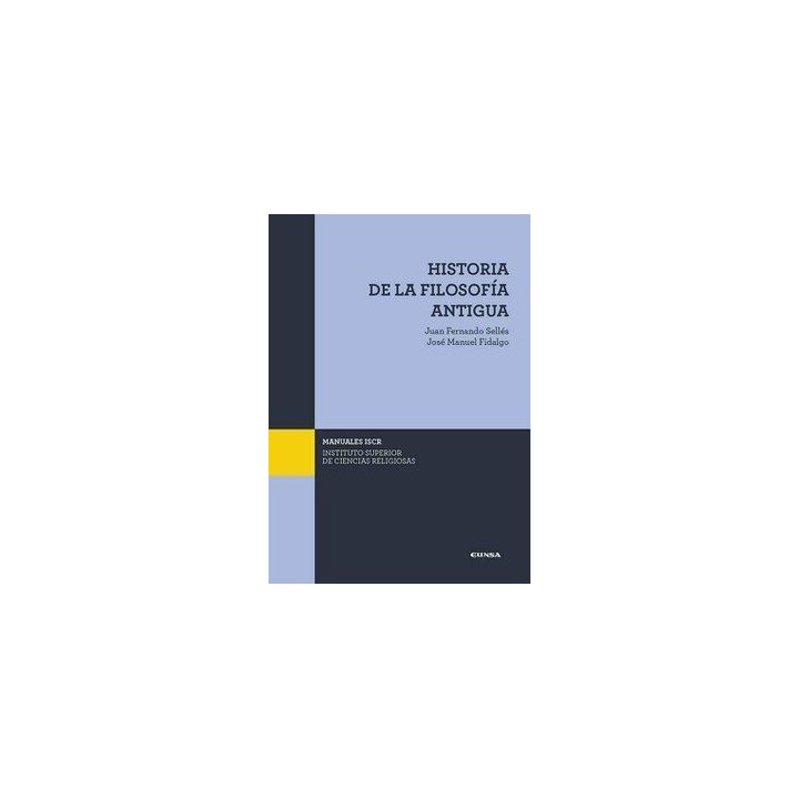 HISTORIA DE LA FILOSOFIA ANTIGUA