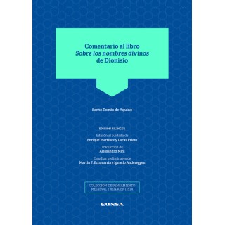 COMENTARIO AL LIBRO SOBRE LOS NOMBRES DIVINOS DE DIONISIO