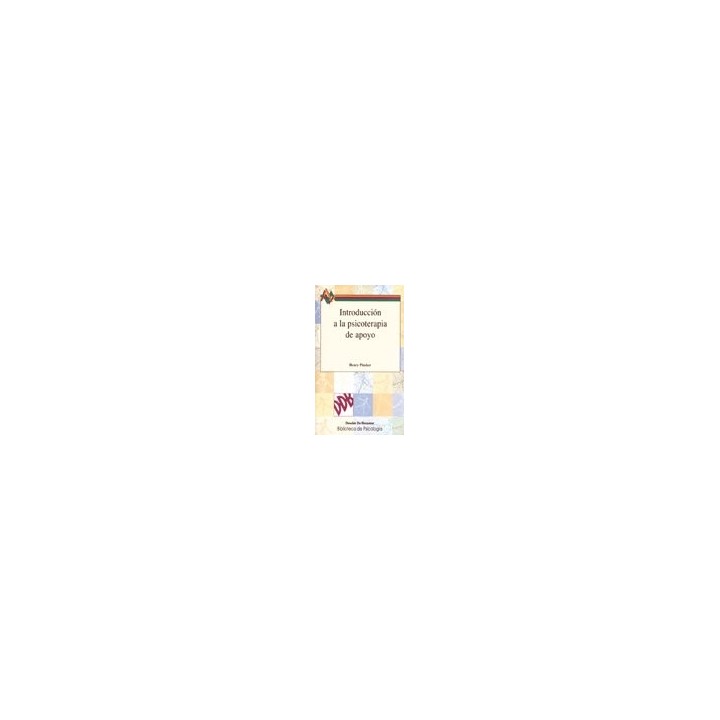 INTRODUCCION A LA PSICOTERAPIA DE APOYO