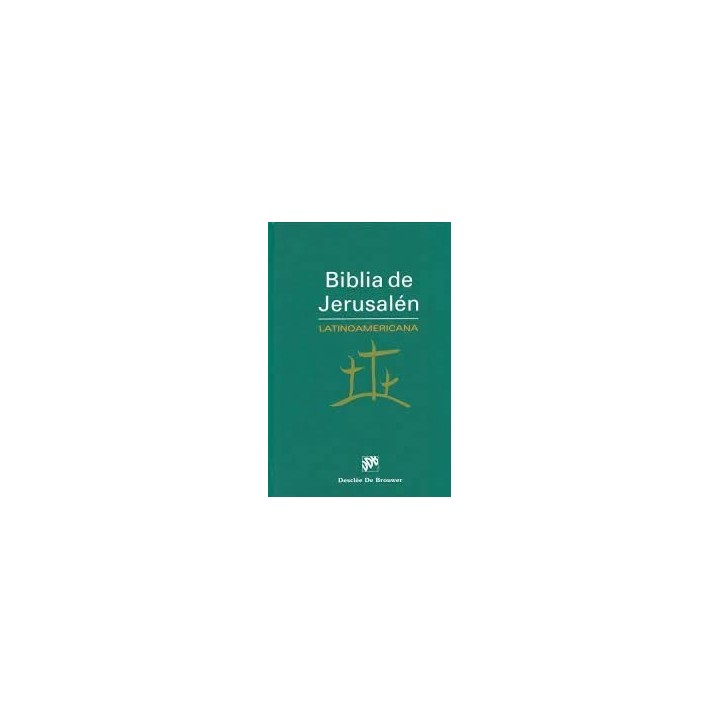 BIBLIA DE JERUSALEN LATINOAMERICANA EDICION DE BOLSILLO