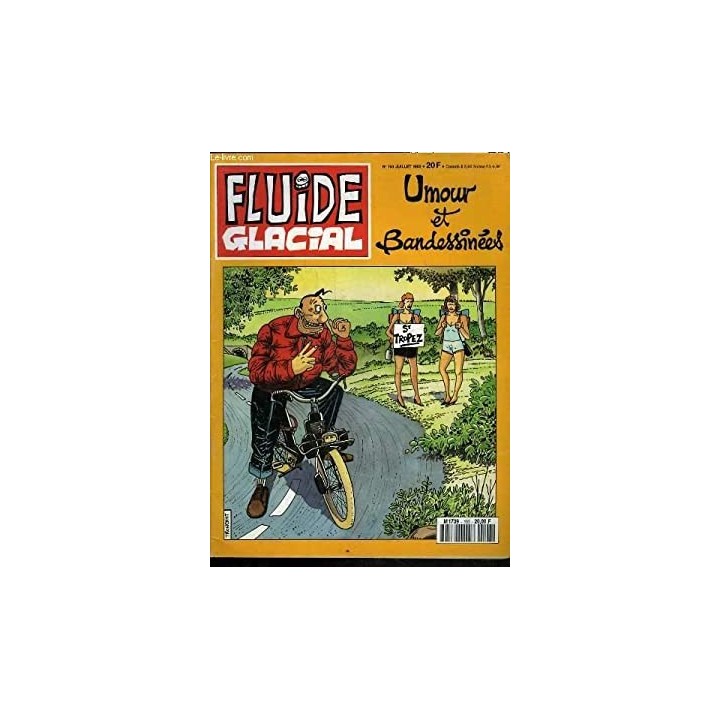 FLUIDE GLACIAL MAGAZINE UMOUR ET BANDESSINES N° 193 Juillet 1992