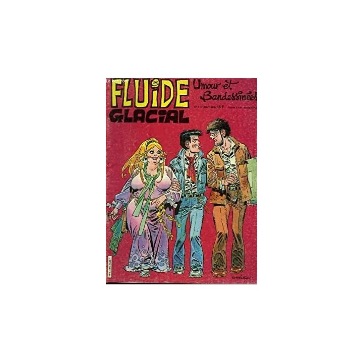 FLUIDE GLACIAL MAGAZINE UMOUR ET BANDESSINES N° 119 Mai 1986