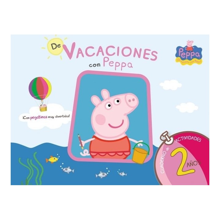 DE VACACIONES CON PEPPA 2AÑOS CUAD.ACTIVIDADES