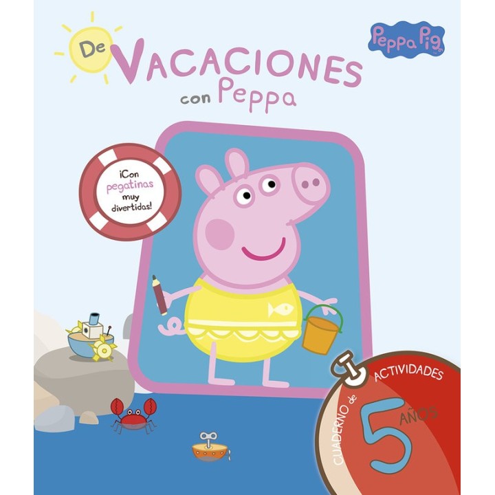 DE VACACIONES CON PEPPA 5AÑOS CUAD.ACTIVIDADES