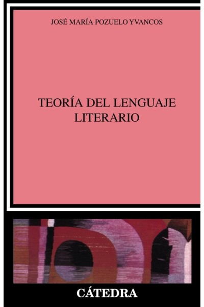 TEORIA DEL LENGUAJE LITERARIO,LA