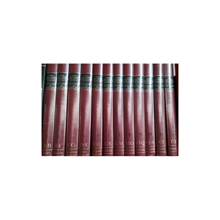 Gran diccionario enciclopédico ilustrado (12 Volumenes) OBRA COMPLETA