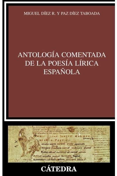 ANTOLOGIA COMENTADA POESIA LIRICA