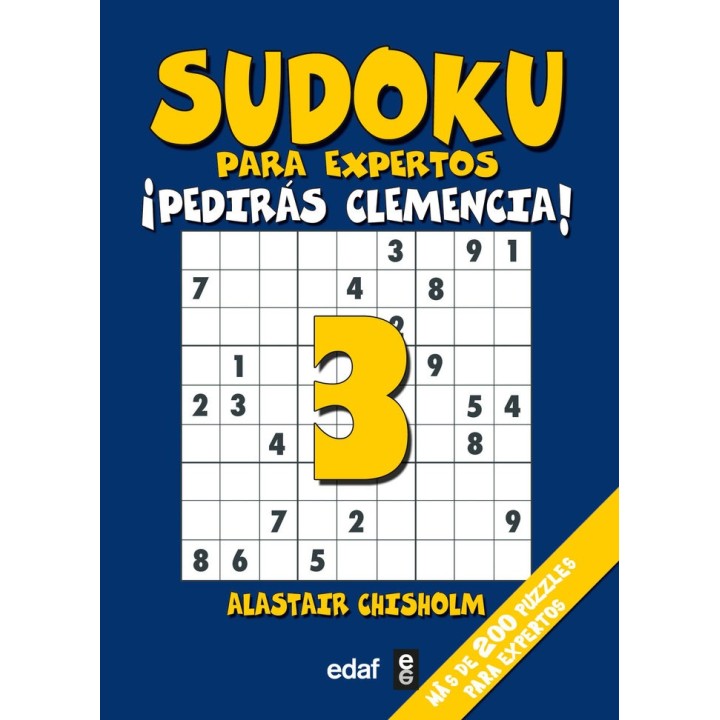 SUDOKU PARA EXPERTOS PEDIRAS CLEMENCIA