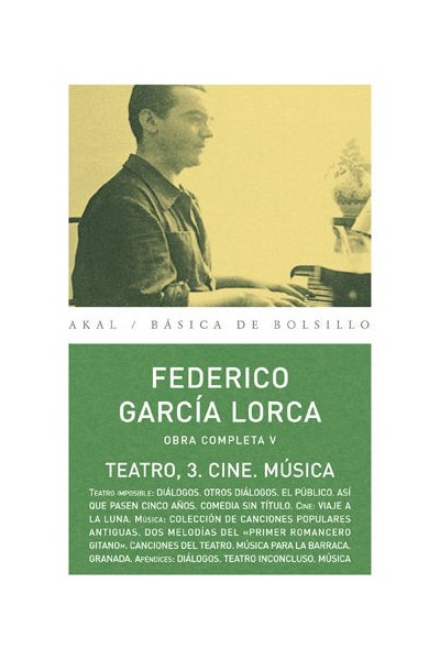 OBRA COMPLETA V TEATRO 3 CINE MUSICA