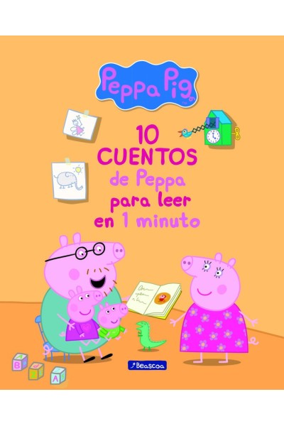 10 CUENTOS DE PEPPA PARA LEER EN 1 MINUTO (PEPPA PIG. PRIME