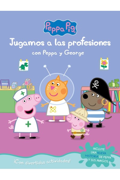 JUGANDO A LAS PROFESIONES CON PEPPA Y GEORGE PEPPA PIG
