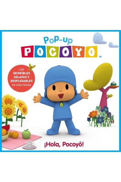 POCOYO LIBRO POP UP HOLA POCOYO
