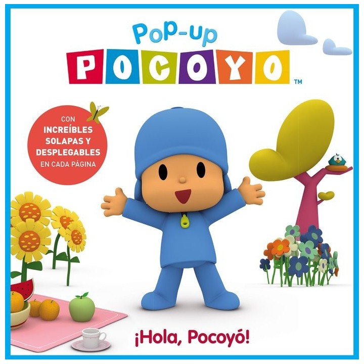 POCOYO LIBRO POP UP HOLA POCOYO