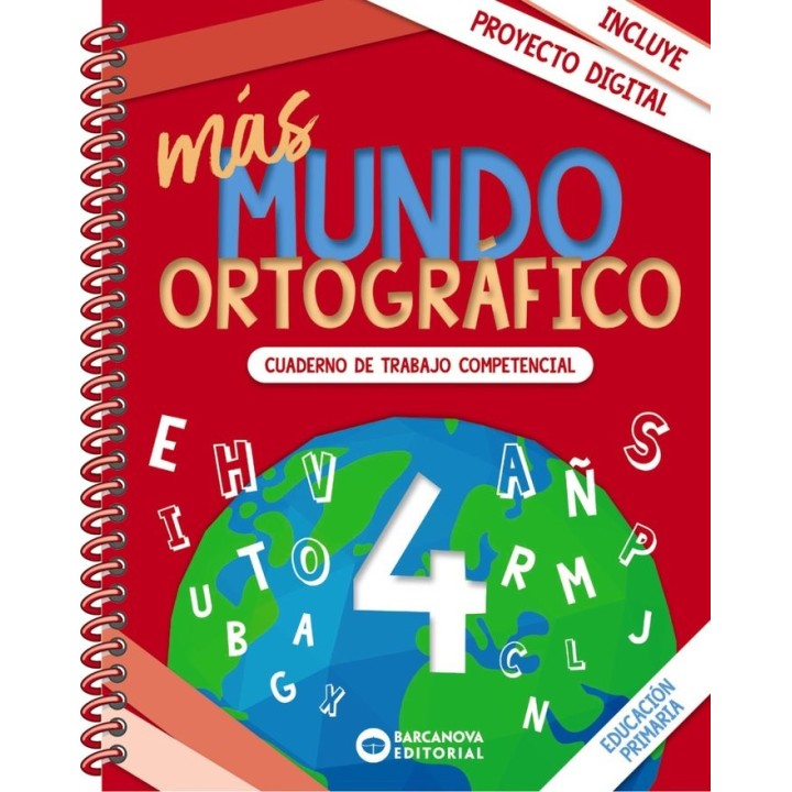 MAS MUNDO ORTOGRAFICO 4