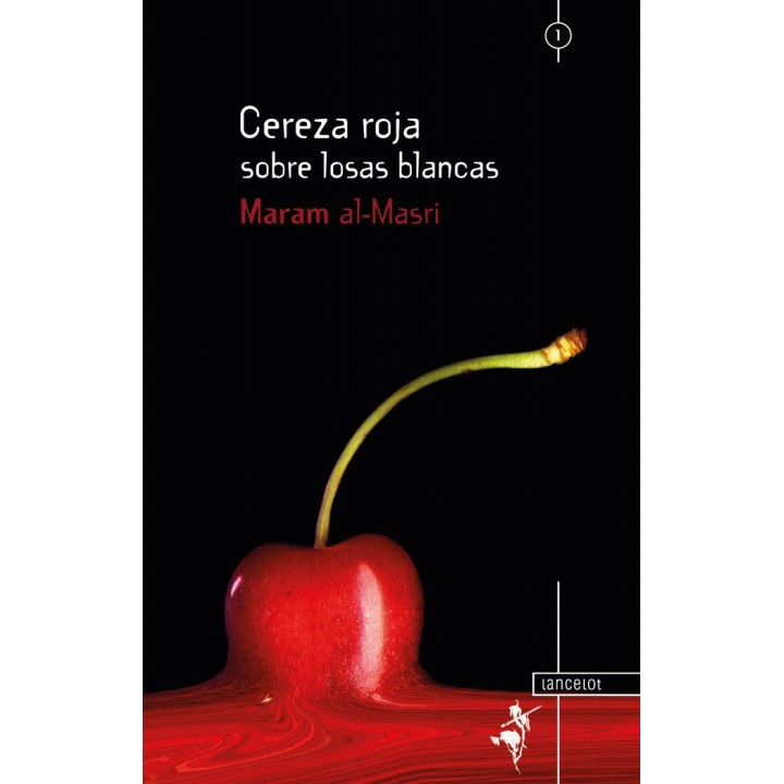 CEREZA ROJA SOBRE LOSAS BLANCAS