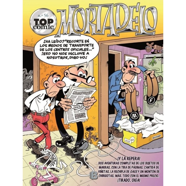 TOP COMIC MORTADELO 56 TIJERETAZO