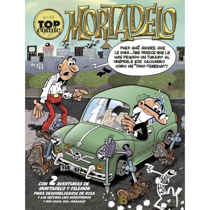 TOP COMIC MORTADELO 61 EL BRUJO