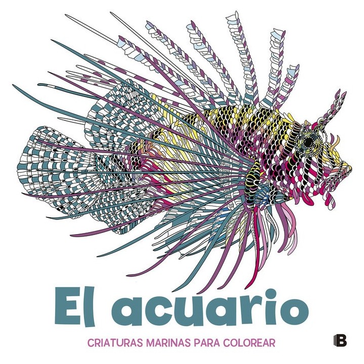 ACUARIO CRIATURAS MARINAS PARA COLOREAR,EL