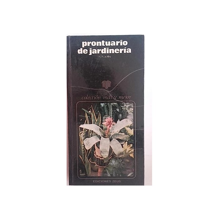 PRONTUARIO DE JARDINERÍA