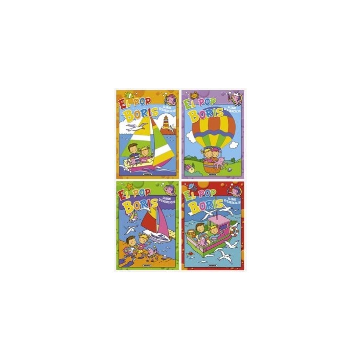 POP BORIS, LLIBRE D'EXERCICIS (4 TITOLS),EL