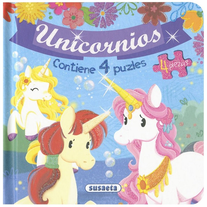 UNICORNIOS + 4 PUZLES