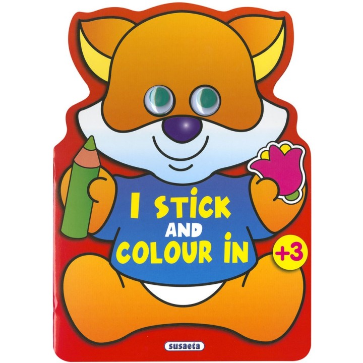 I STICK AND COLOUR IN 1