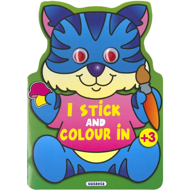 I STICK AND COLOUR IN 3