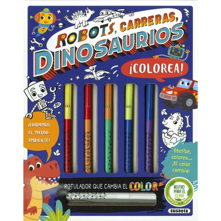 ROBOTS CARRERAS DINOSAURIOS