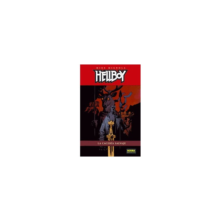 HELLBOY LA CACERIA SALVAJE CARTONE