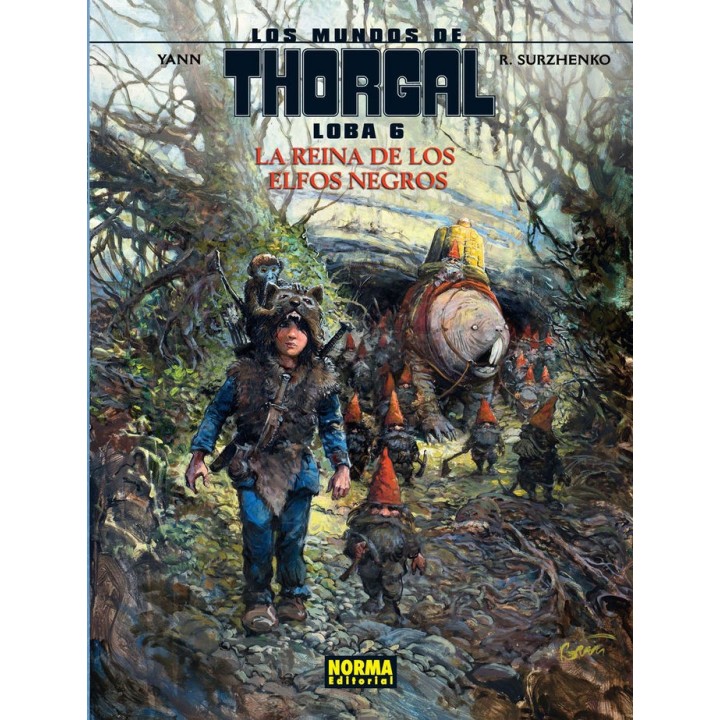 MUNDOS DE THORGAL LOBA 6 LA REINA DE LOS ELFOS NEGROS,LOS