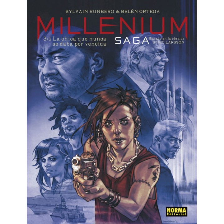 MILLENIUM SAGA 3 LA CHICA QUE NUNCA SE DABA POR VENCIDA