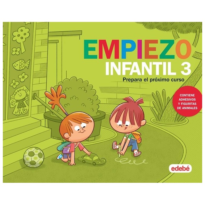 CUADERNO 2AÑOS 19 EMPIEZO INFANTIL 3 (CON ADHESIVOS)