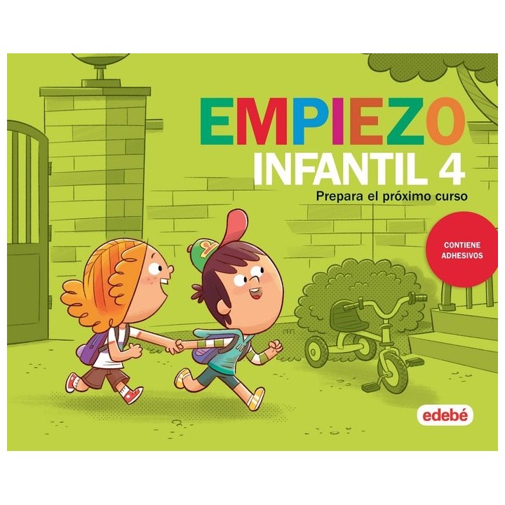 CUADERNO 3AÑOS 19 EMPIEZO INFANTIL 4 (CON ADHESIVOS)