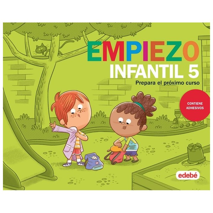 CUADERNO 4AÑOS 19 EMPIEZO INFANTIL 5 (CON ADHESIVOS)
