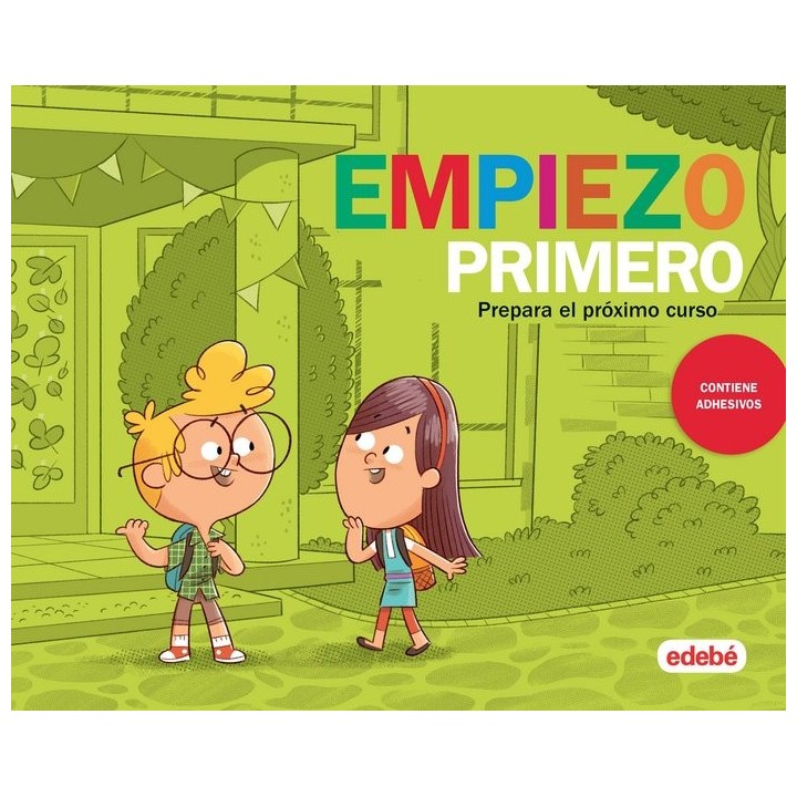 CUADERNO 5AÑOS 19 EMPIEZO PRIMERO (CON ADHESIVOS)