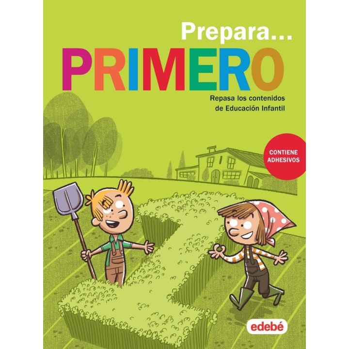 CUADERNO 5AÑOS 19 PREPARA PRIMERO (CON ADHESIVOS)