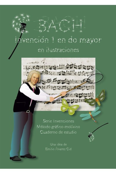 BACH INVENCION 1 EN DO MAYOR EN ILUSTRACIONES