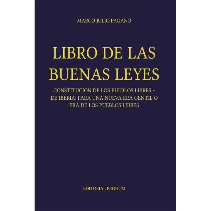 LIBRO DE LAS BUENAS LEYES EDICION BOLSILLO