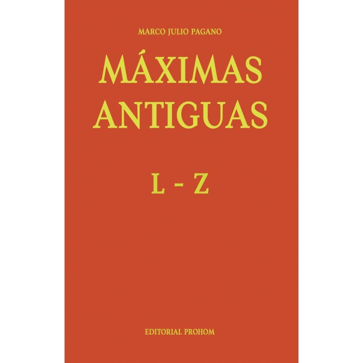 MAXIMAS ANTIGUAS L.Z