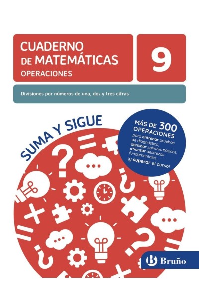 CUADERNO CALCULO 9 DIVIS.POR NUMEROS UNA DOS TRES CIFRA 25