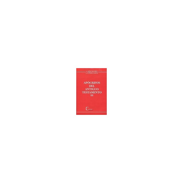 APOCRIFOS DEL ANTIGUO TESTAMENTO III