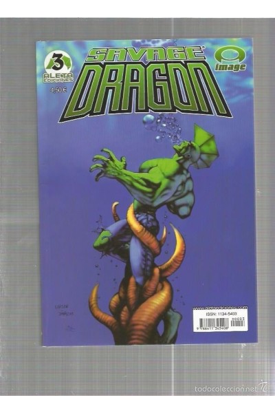 SAVAGE DRAGON Numero 3. Los que acechan bajo el lago del miedo
