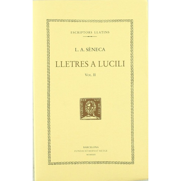 LLETRES A LUCILI VOL II