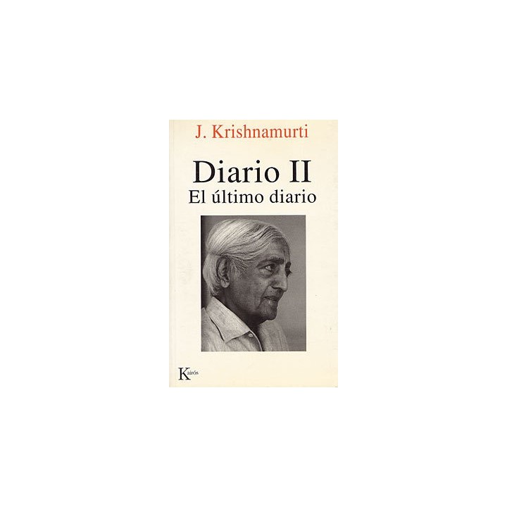 DIARIO II KRISHNAMURTI